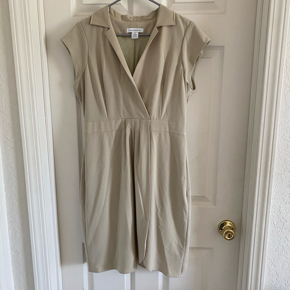 Liz Claiborne Women’s Tan Tunic Dress Size 12